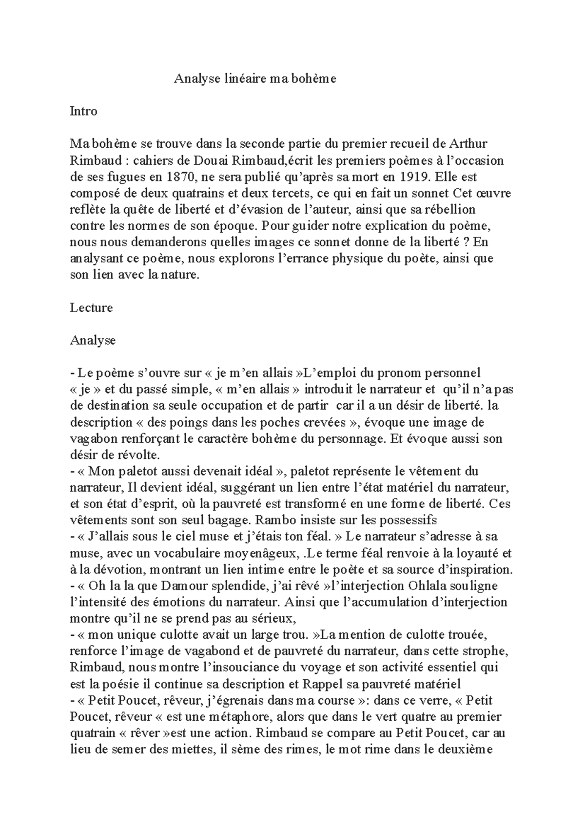 analyse-lin-aire-ma-boh-me-rimbaud-analyse-lin-aire-ma-boh-me