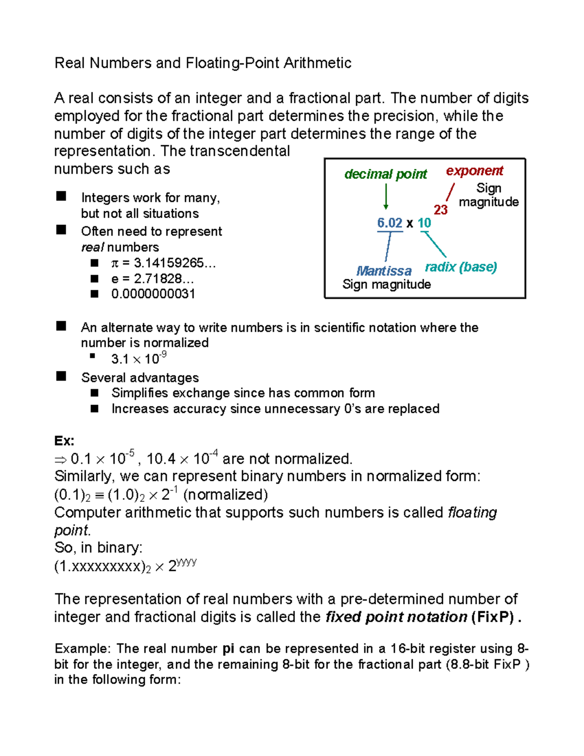CH3 3 - show the computer architecture and organization chaper 3 - 6 x ...