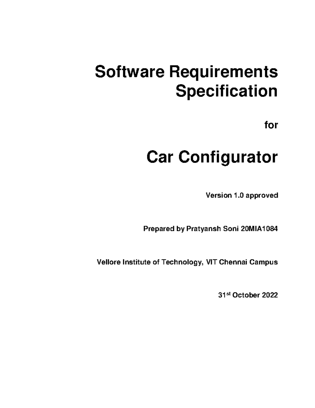 20MIA1084 SRS Documentation - Software Requirements Specification for ...