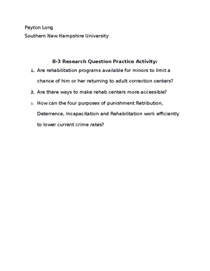 Module 4 PSY 222 - psy 222 - PSY 222 Module Four Activity Peyton Long ...