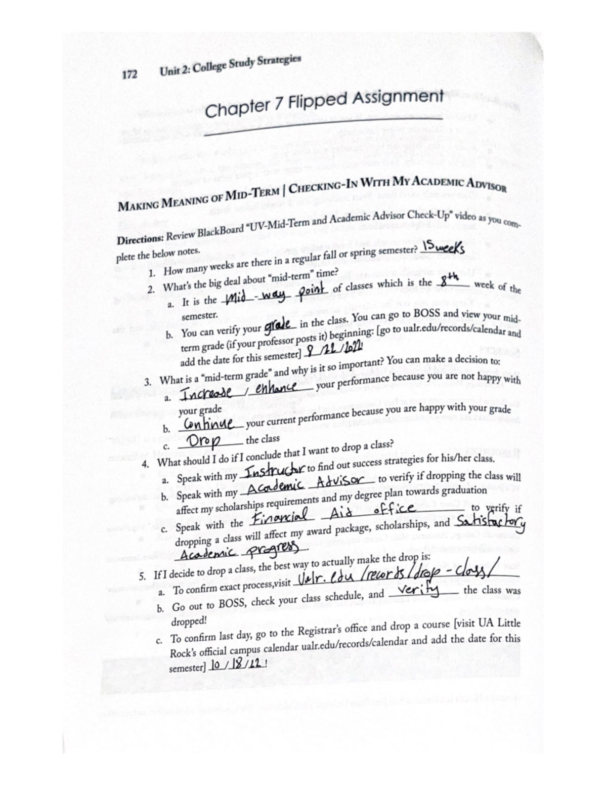 Chapter 7 flipped assignment - PEAW 1300 - Studocu