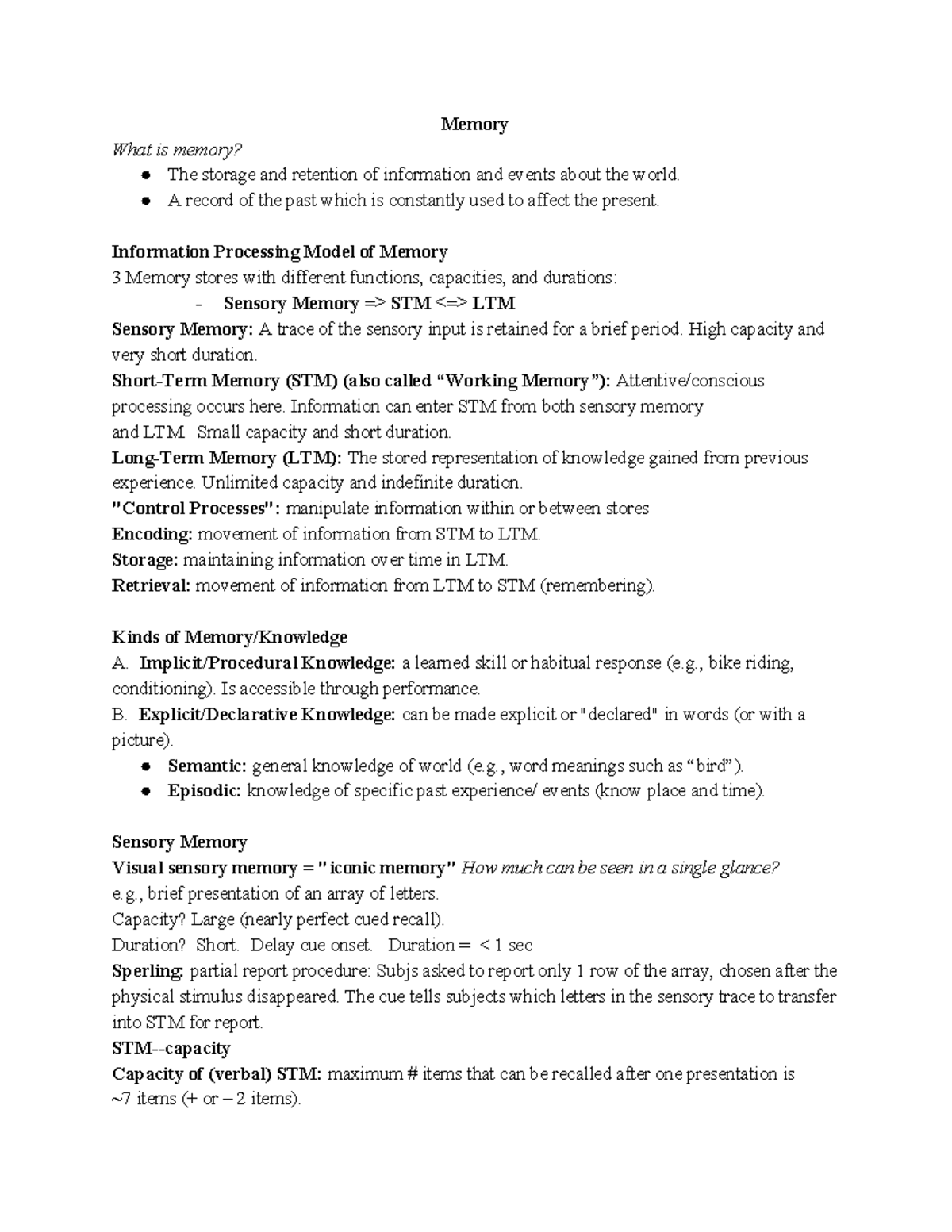 psych-201-memory-memory-what-is-memory-the-storage-and-retention-of