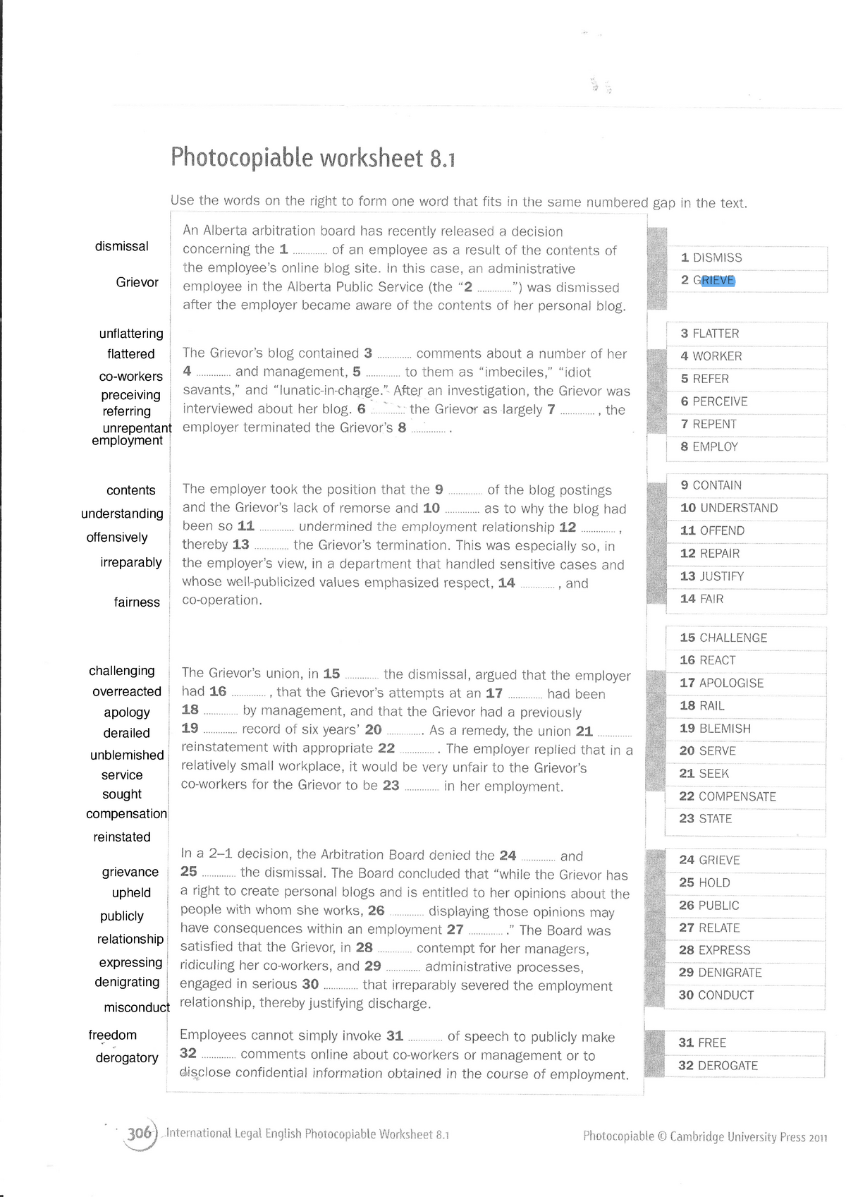 03-word-forms-exercise-1-photocopiable-worksheet-8-use-the-wolds-on-the-right-to-form-one-word