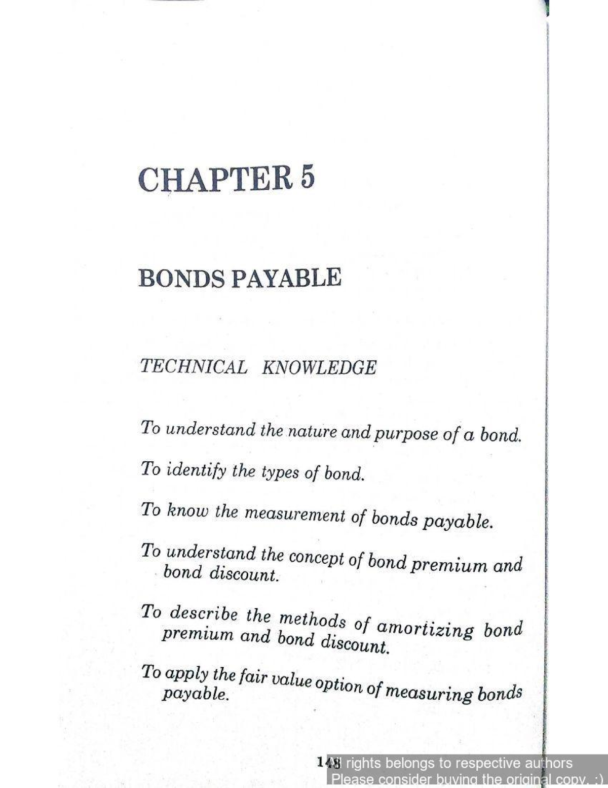 Intermediate Accounting Volume 2 Chapter 5 Bonds Payable Valix 2020 ...