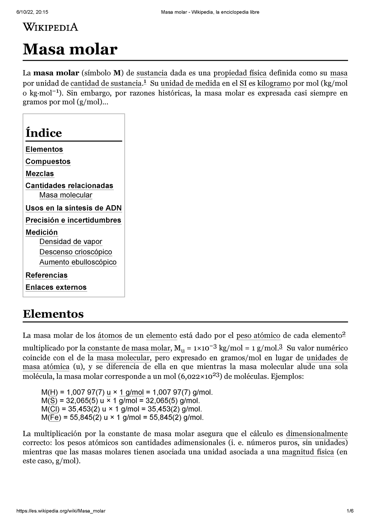 masa-molar-conceptos-basicos-masa-molar-la-masa-molar-s-mbolo-m