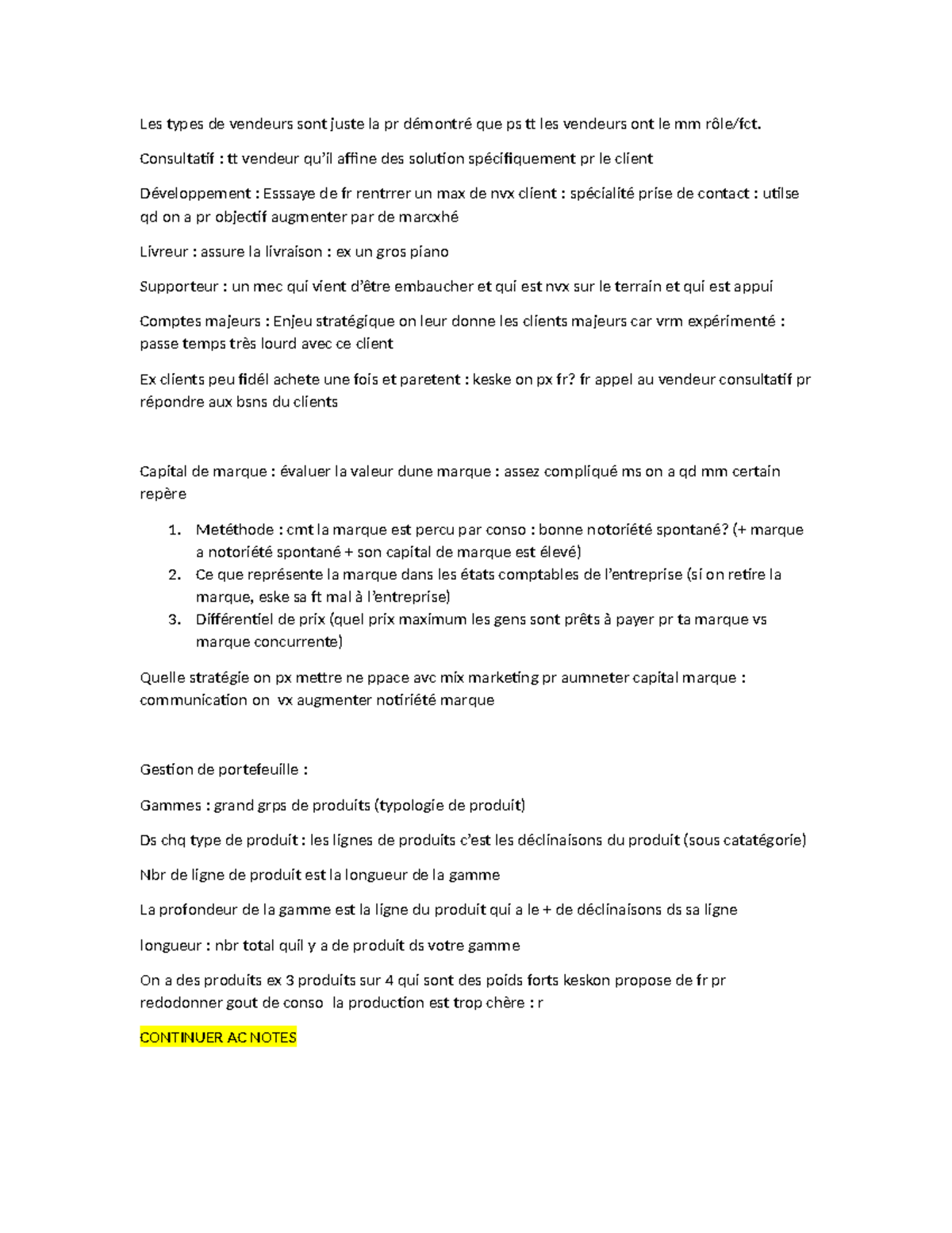 Révision - points avant intra - Les types de vendeurs sont juste la pr ...