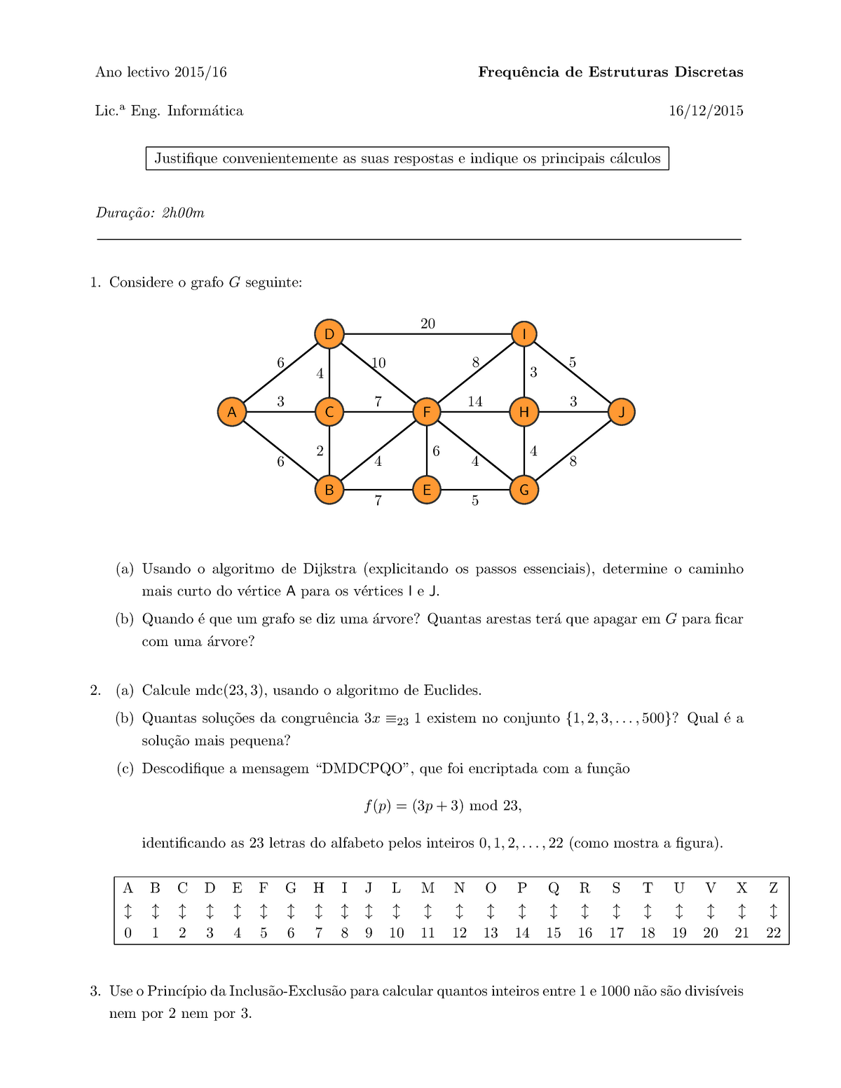 Freq2 Frequencia Ano Lectivo 201516 Frequˆ Encia De Estruturas Discretas Lic Eng Inform 5995