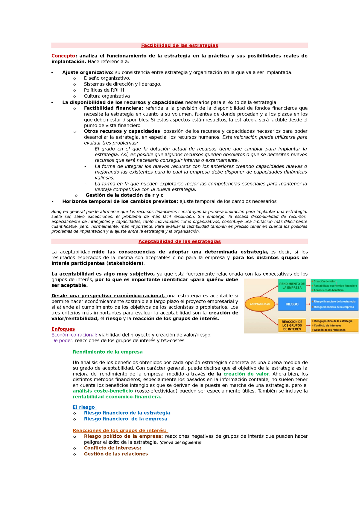 Factibilidad Y Aceptabilidad De Las Estrategias 14 - Factibilidad De ...