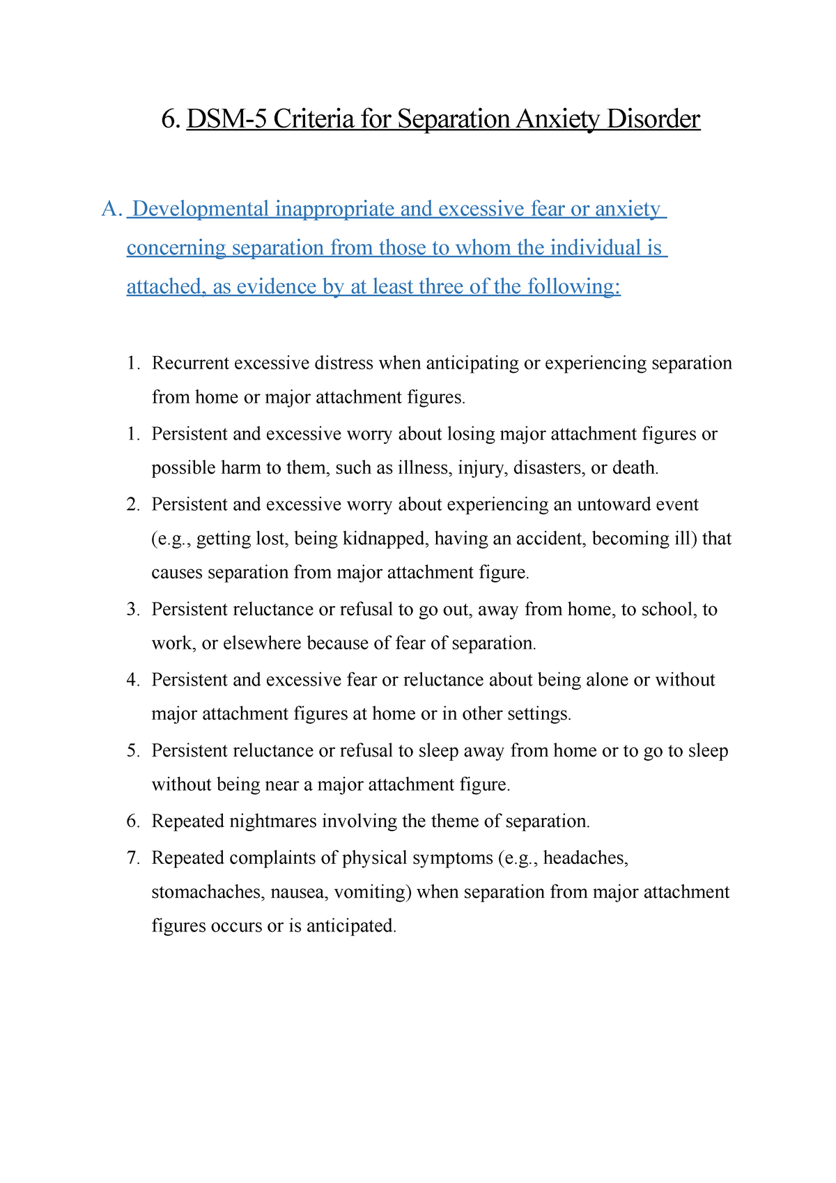 chapter-5-dsm-5-criteria-for-separation-anxiety-disorder-6-dsm-5