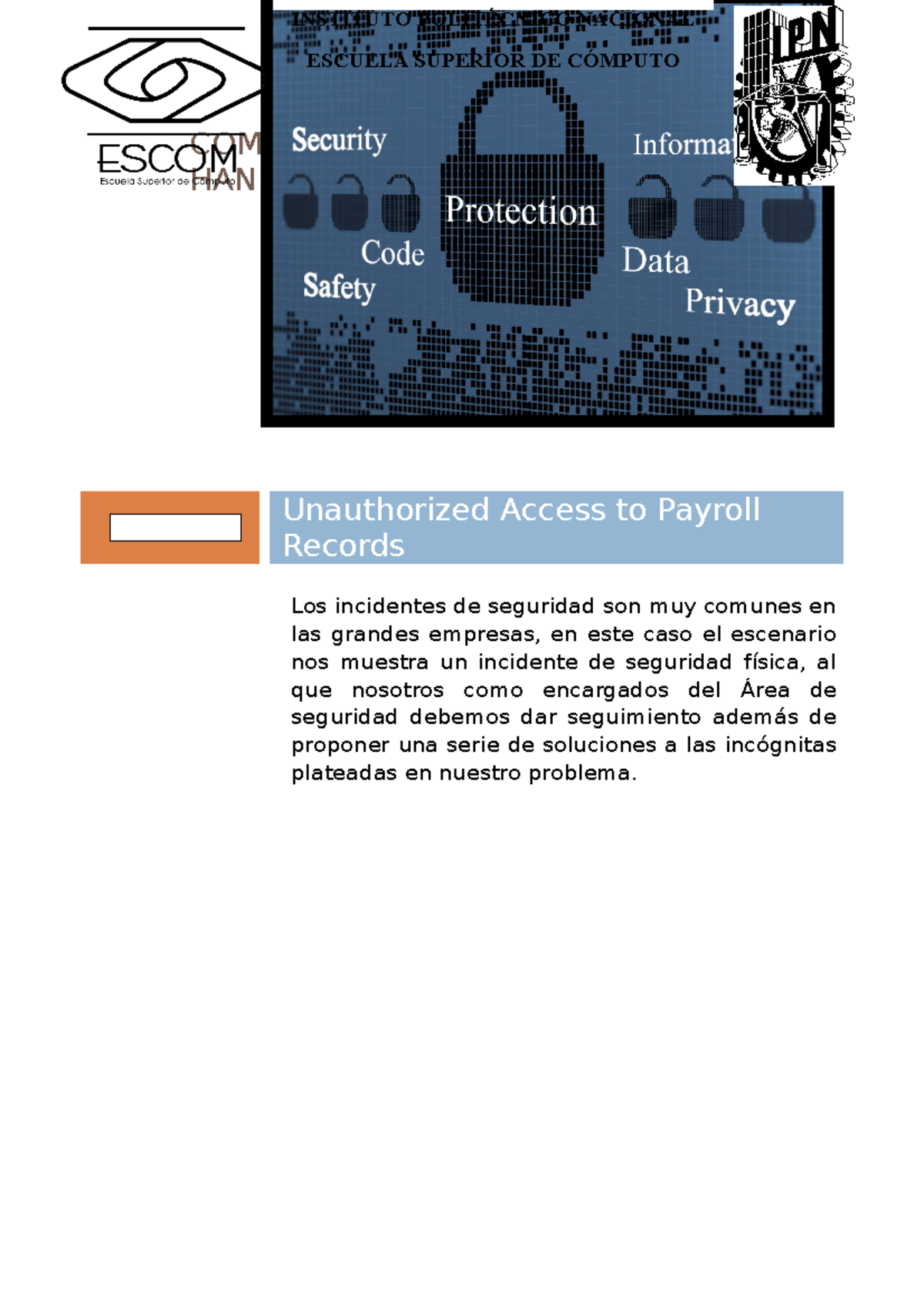 Computer security incident handling guide - COMPUTER SECURITY INCIDENT ...