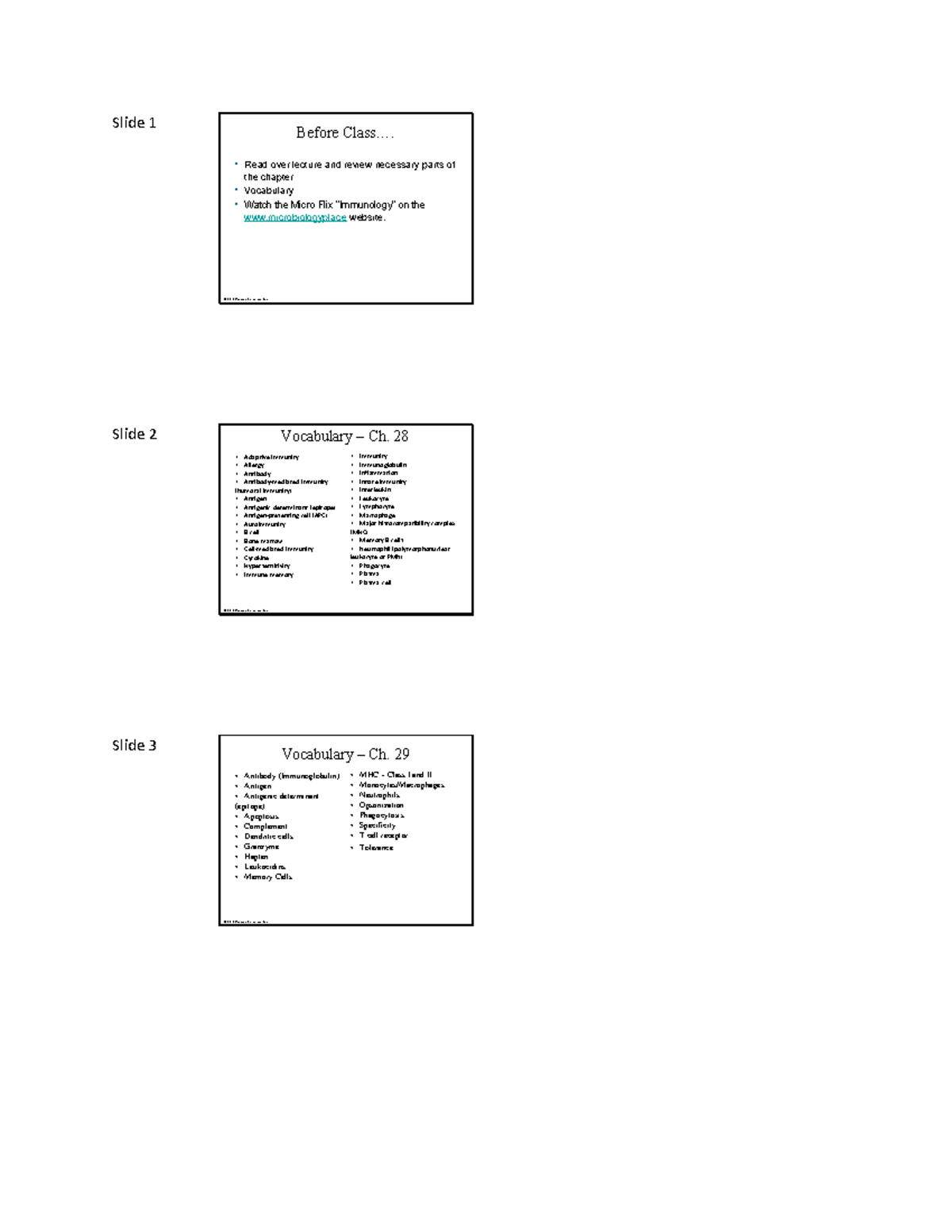 Ch. 28 and 29 lecture with notes on the side - Slide 1 © 2012 Pearson ...