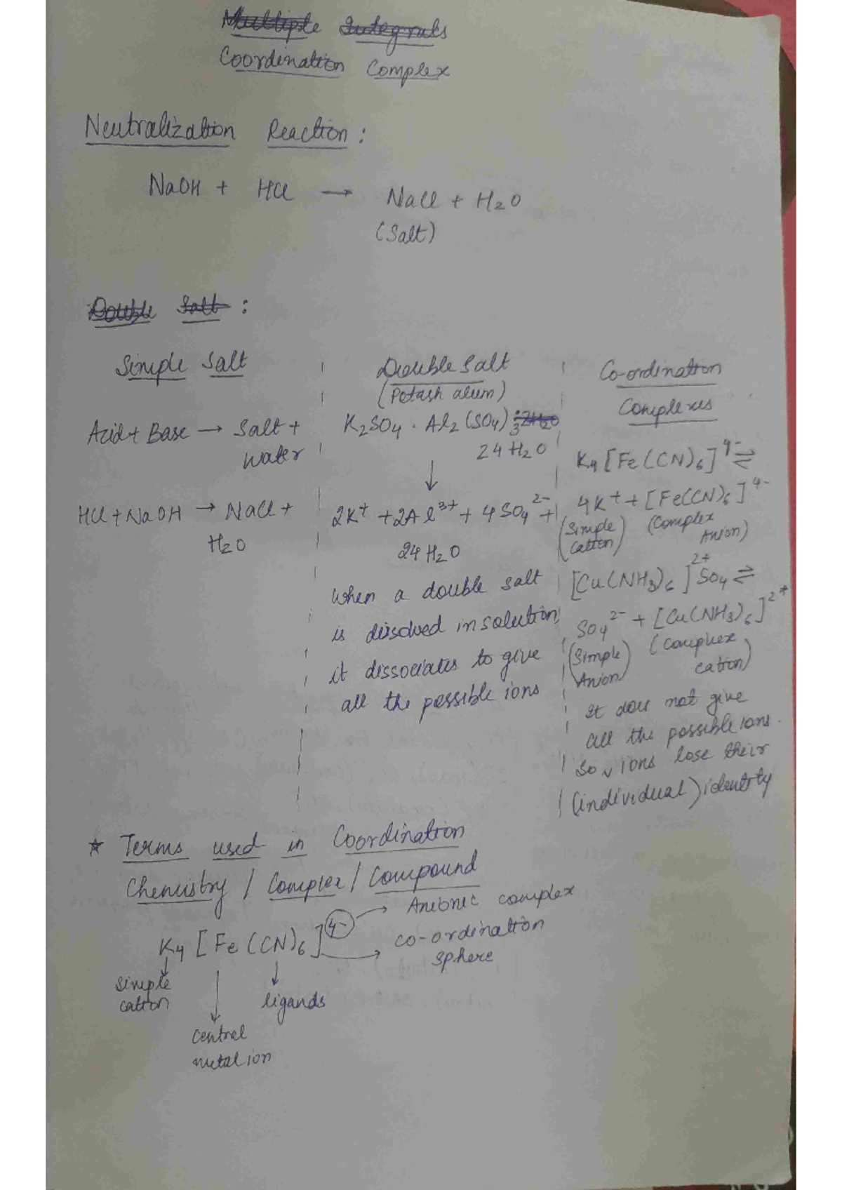 Chem 1 - Chemistry - Studocu
