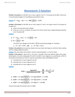 HW 1 Solution - Homework 1 - Solution Problem 1 (15 Points): Design A ...