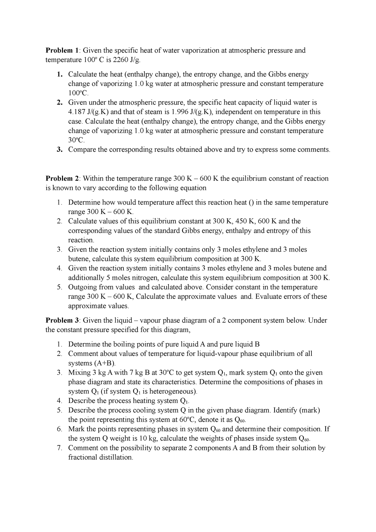 project-a-problem-1-given-the-specific-heat-of-water-vaporization-at