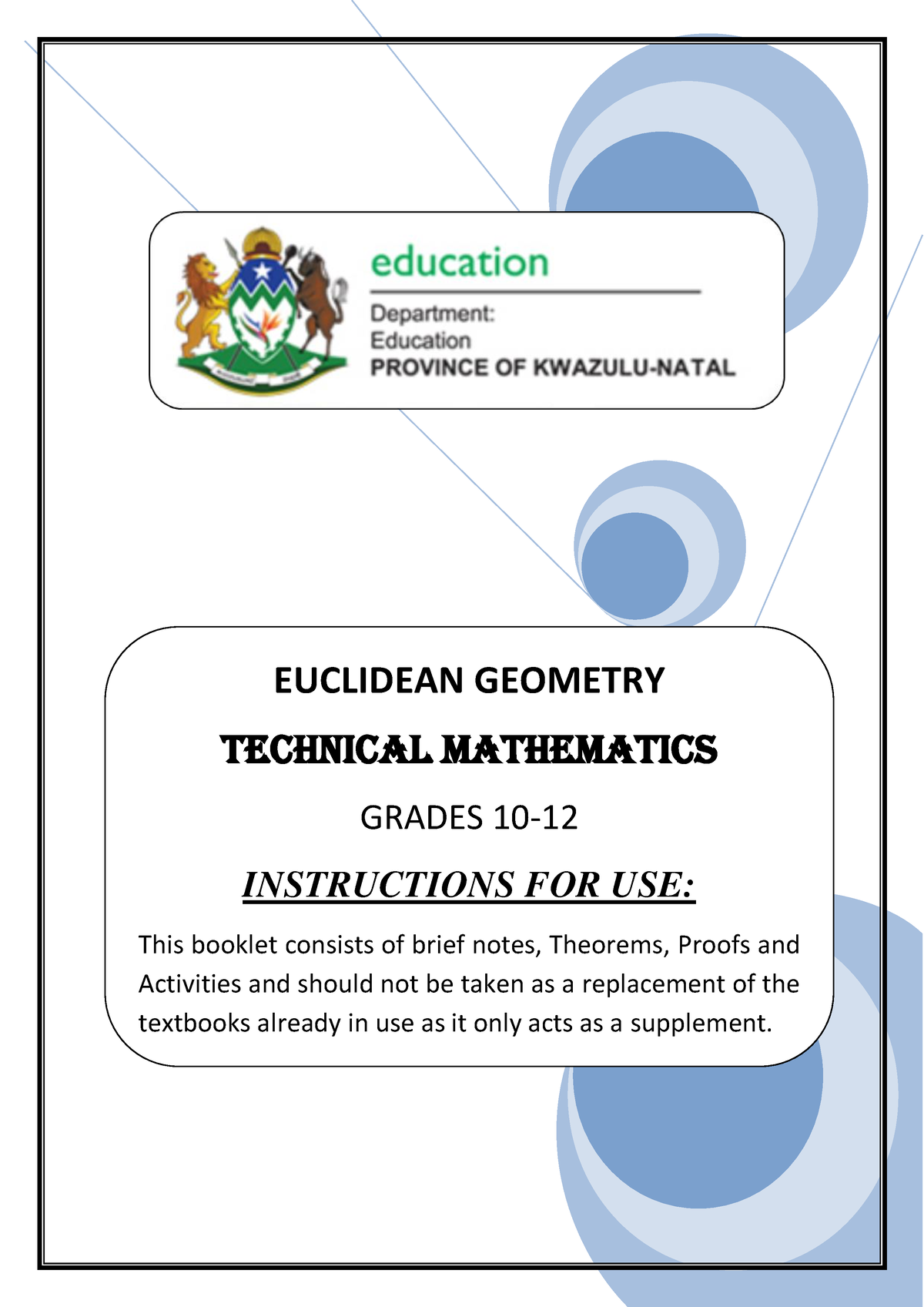 euclidean-geometry-final-1-euclidean-geometry-technical-mathematics