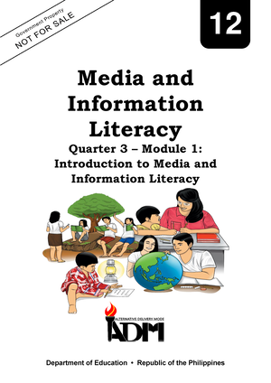 Lesson 1 - Notes - Media And Information Literacy Week 1: Media And ...