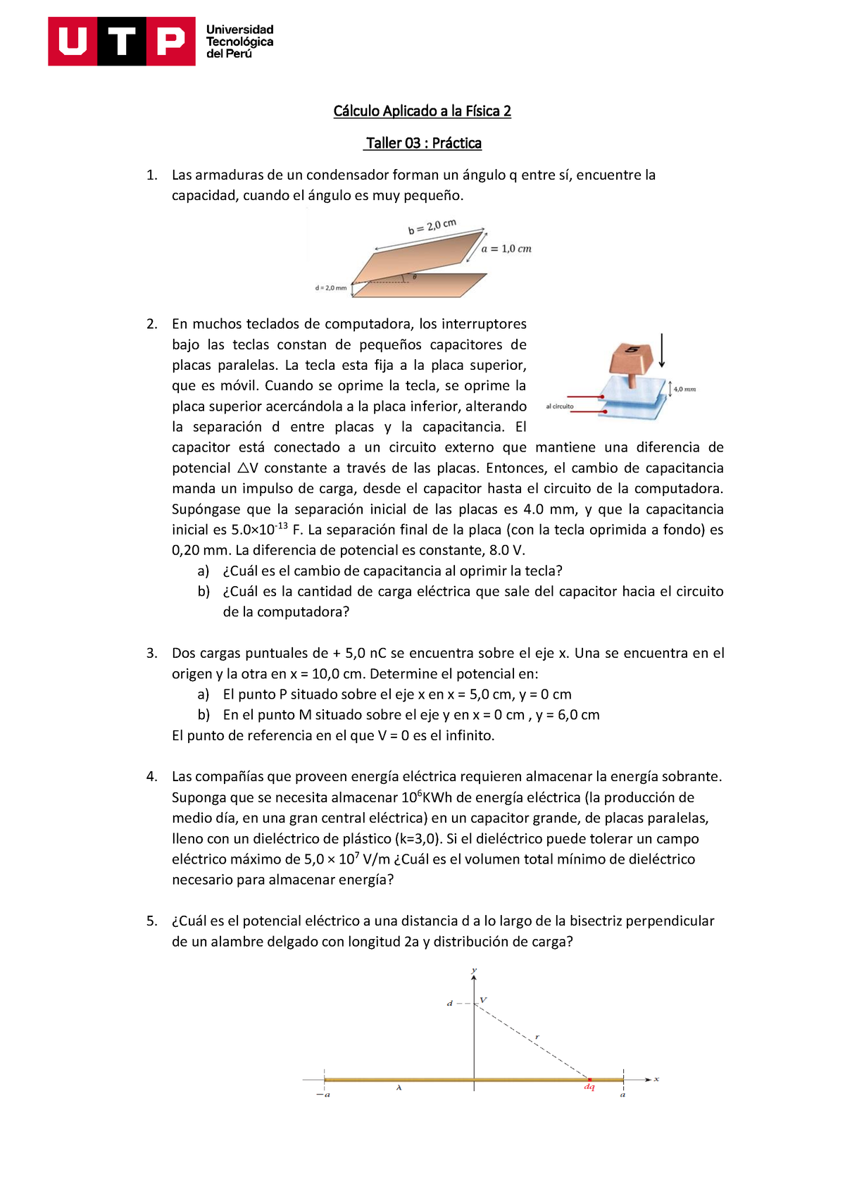 S05.s3 Taller 03 - Ejercicios Para Resolver - Cálculo Aplicado A La ...