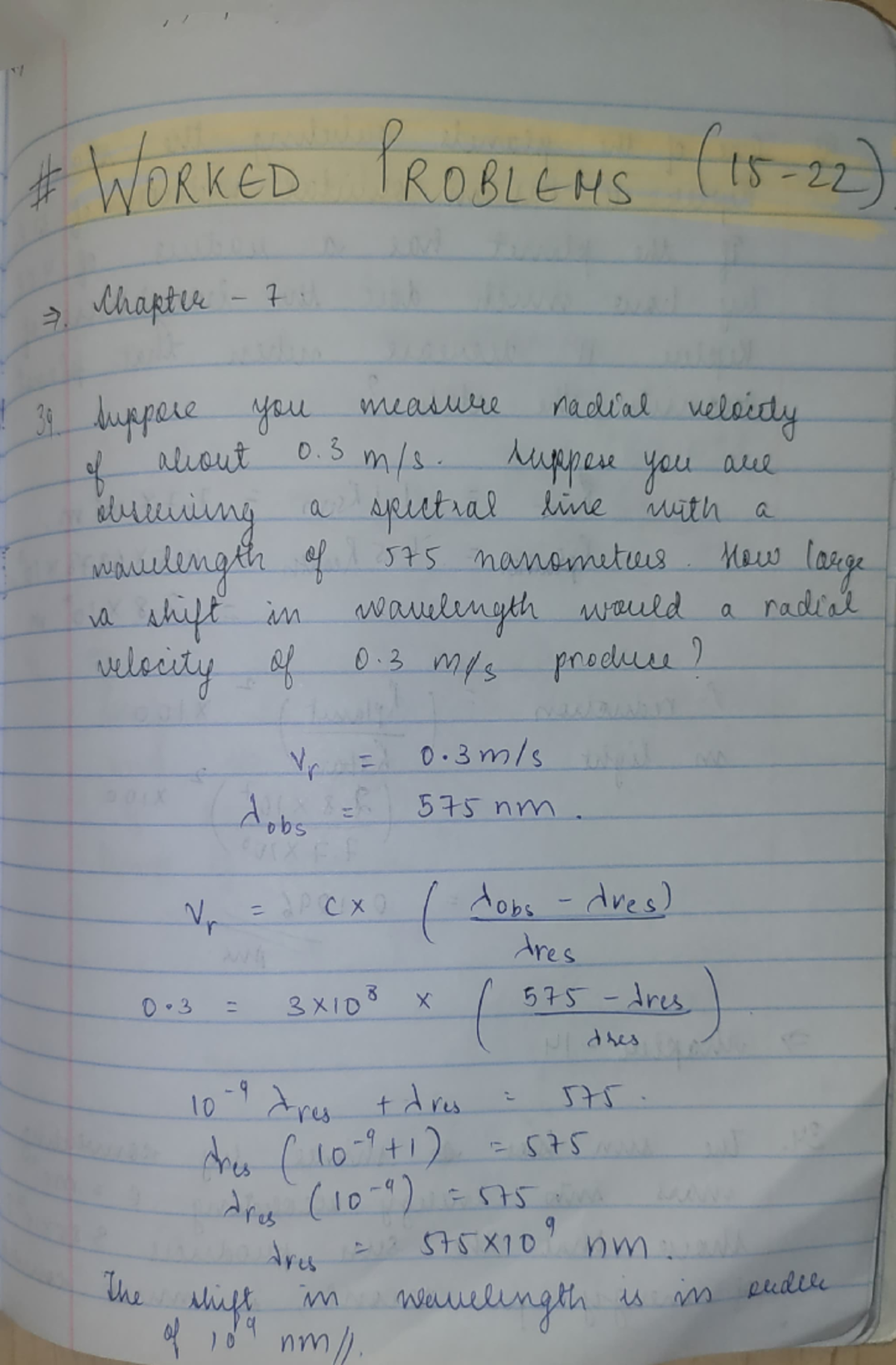 Worked Problem ( 15-22) - WORKED 1ROBLEHSHSts- Chaptu- 3up0eyeu luout ...
