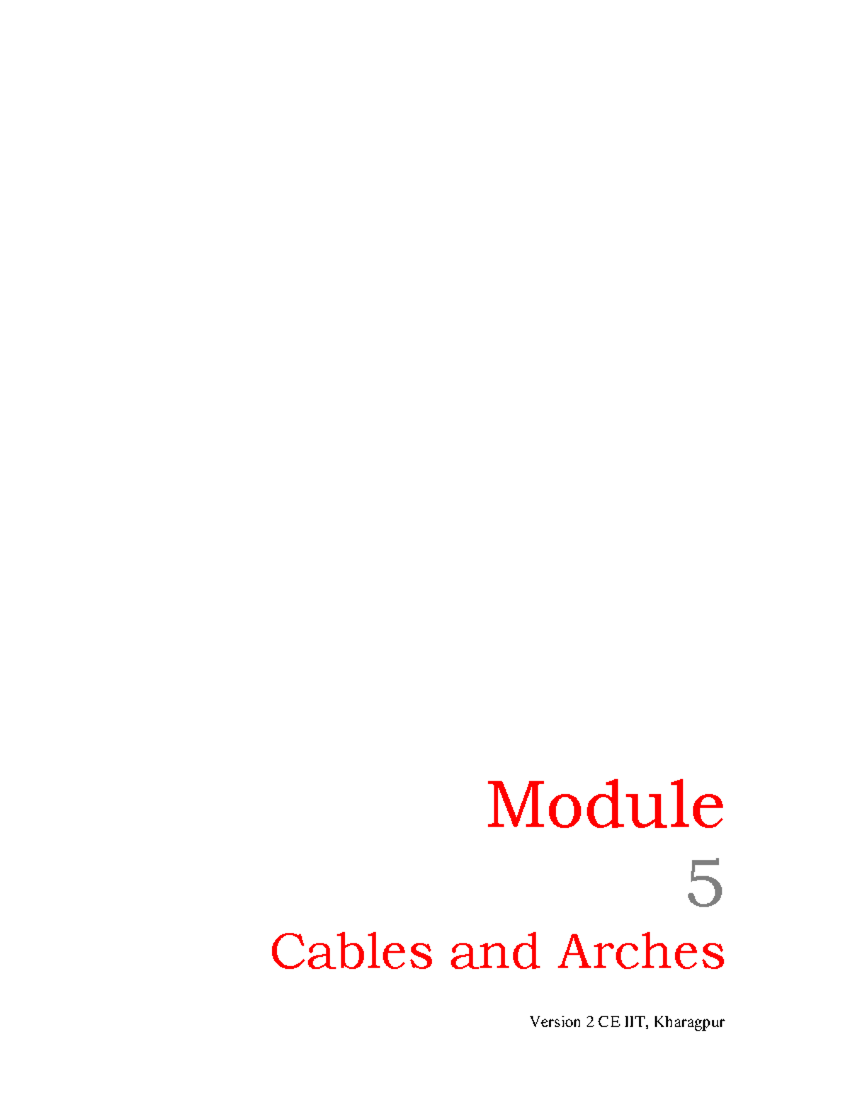 Arches - Notes on arch analysis. - Module 5 Cables and Arches Lesson 32 ...