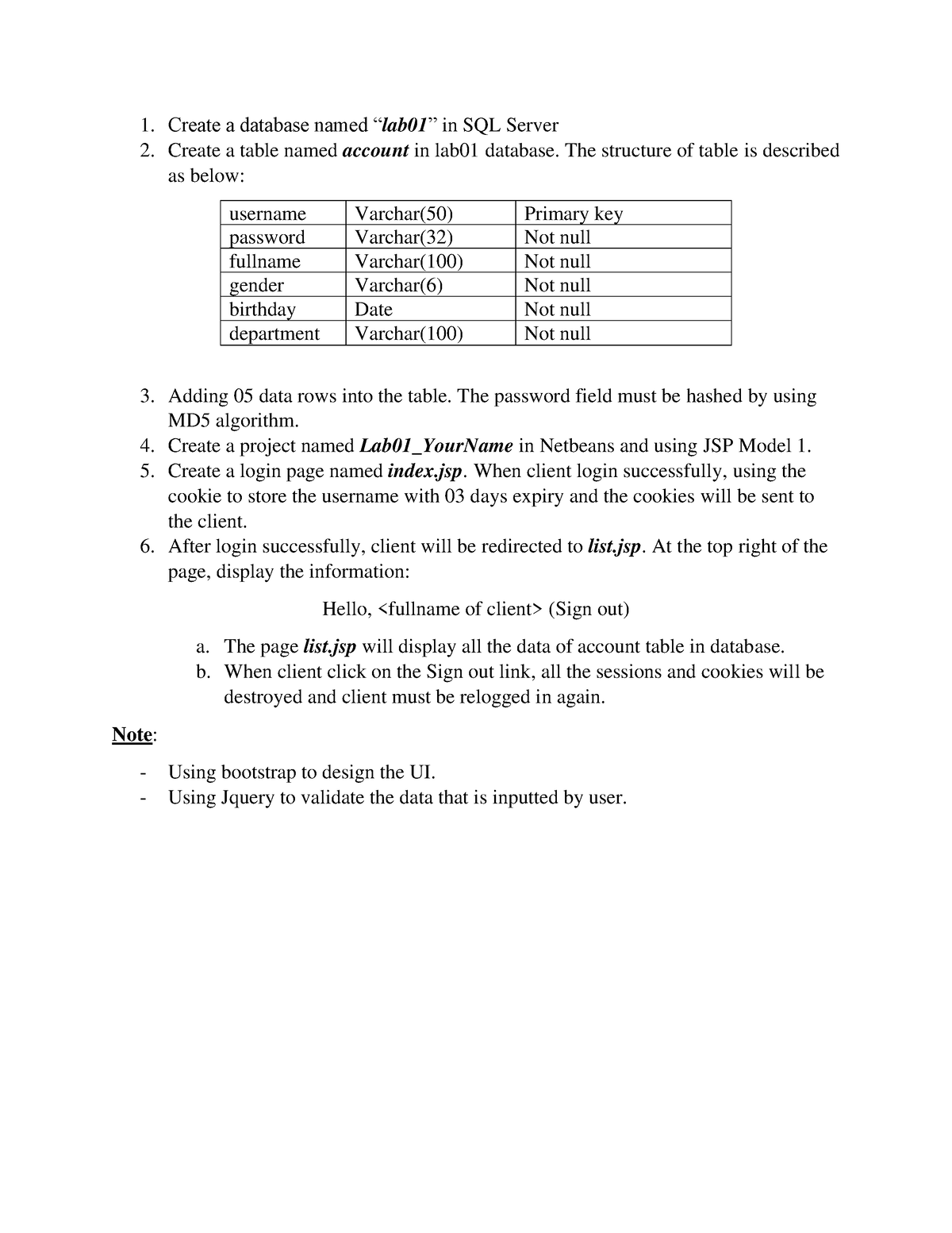 lab-01-xcplease-create-a-database-named-lab01-in-sql-server