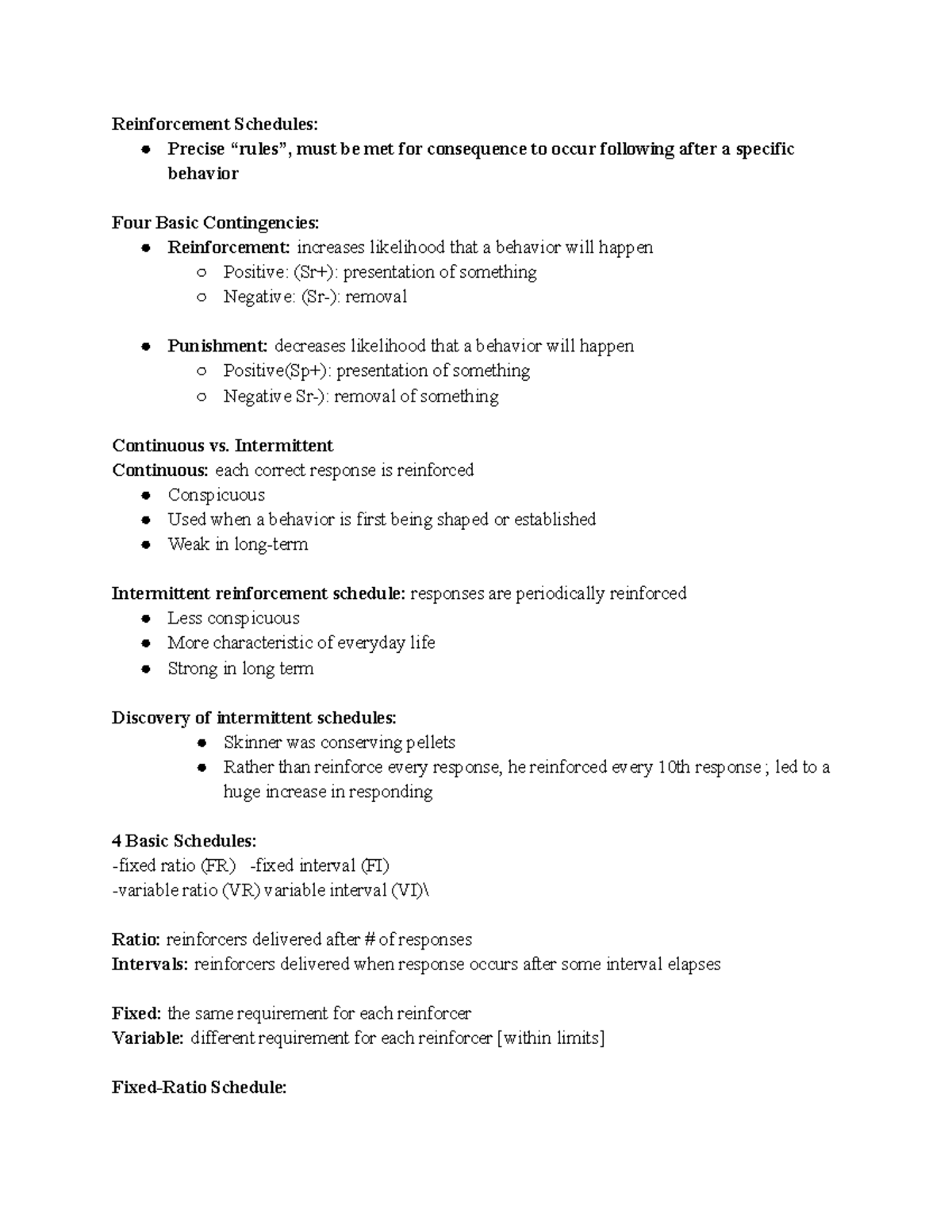 chapter-7-reinforcement-schedules-reinforcement-schedules-precise