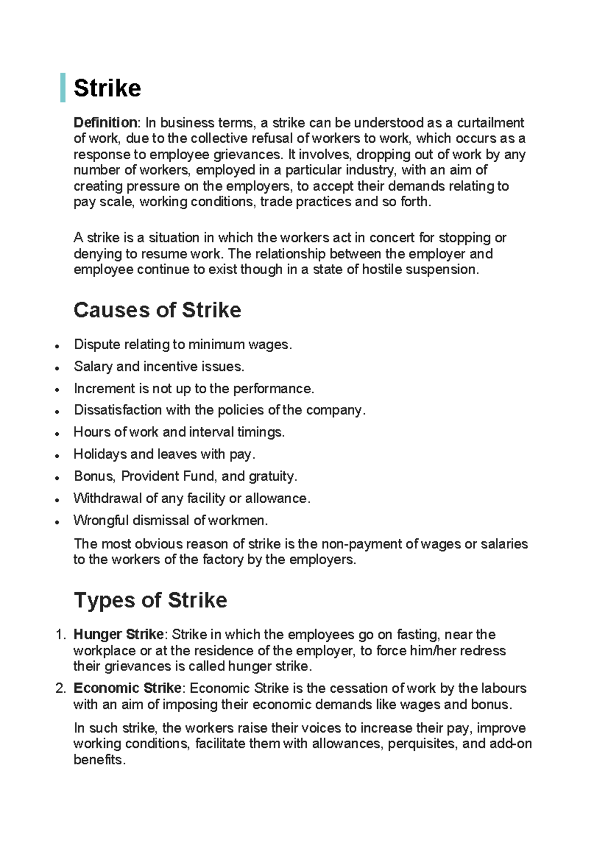 strike-notes-and-causes-of-strike-strike-definition-in-business