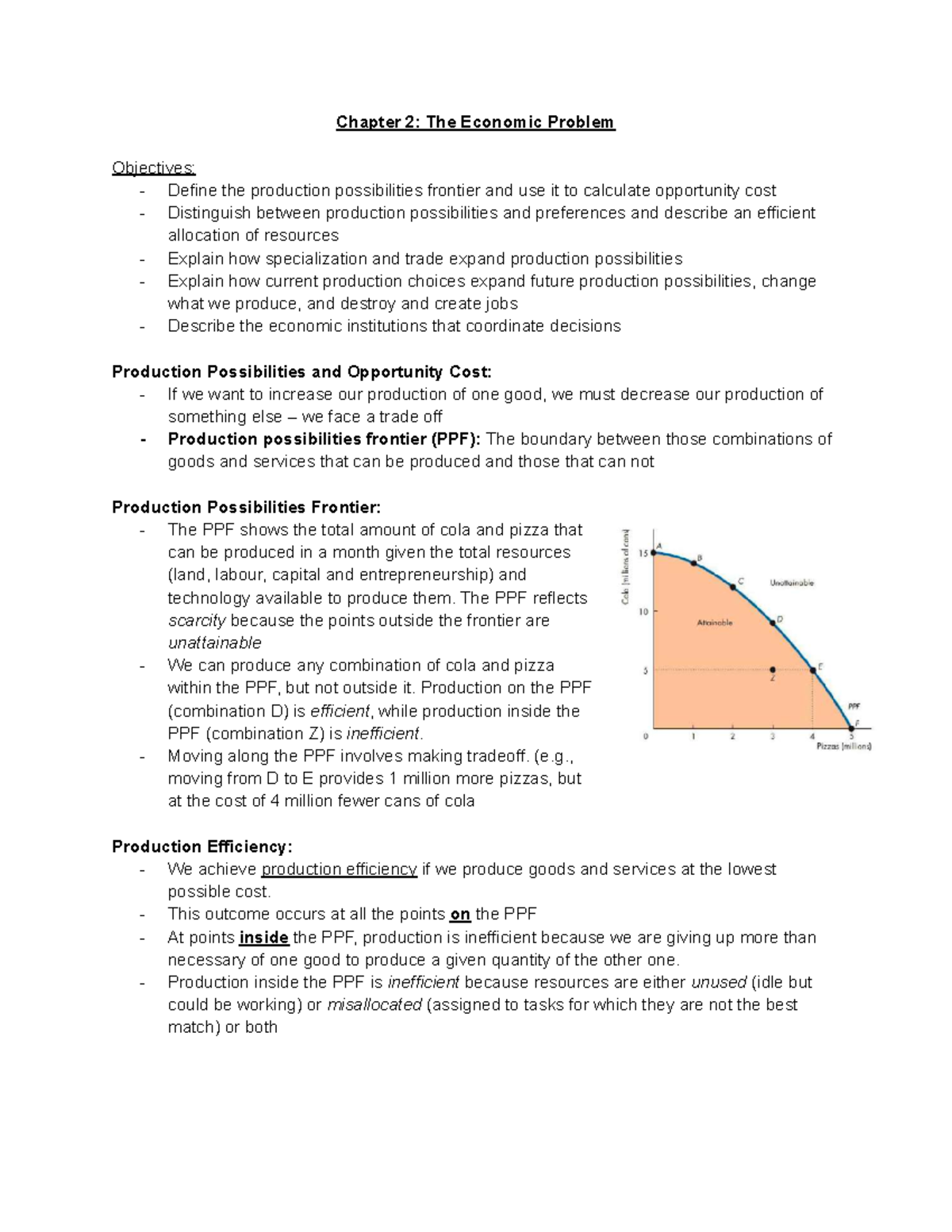 define economic problem essay