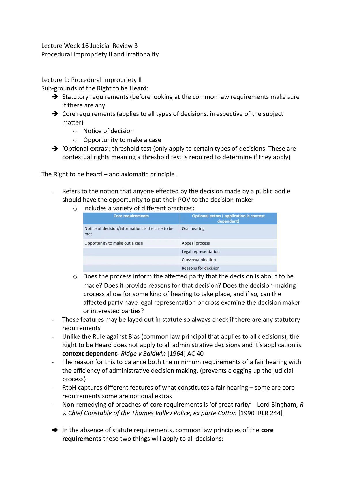 irrationality judicial review essay