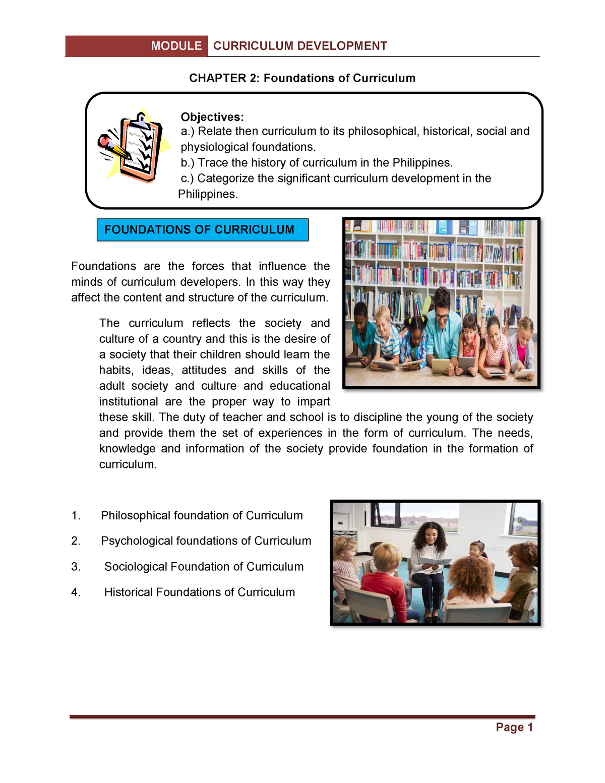 module-1-chapter-2-curriculum-development-chapter-2-foundations-of