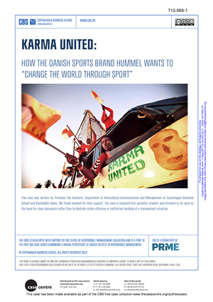 Karma United: How the Danish Sports Brand Hummel Wants to 'Change