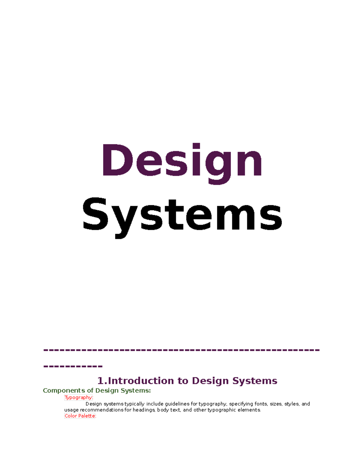 Design System Notes Chatgpt - Design Systems - 1 to Design Systems ...