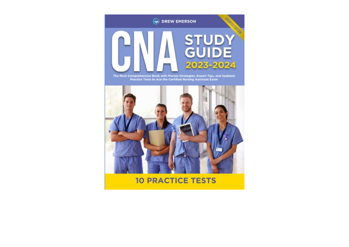 PDF read online CNA Study Guide 2023 2024 The Most Comprehensive Book