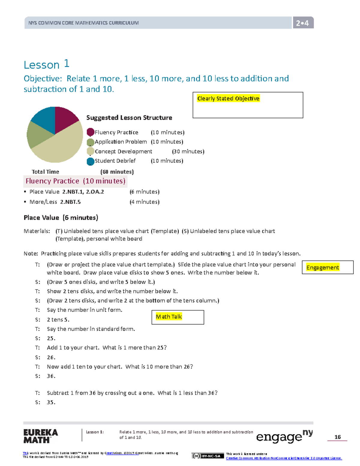 Random 2nd Grade Math Lesson NYS COMMON CORE MATHEMATICS CURRICULUM 2