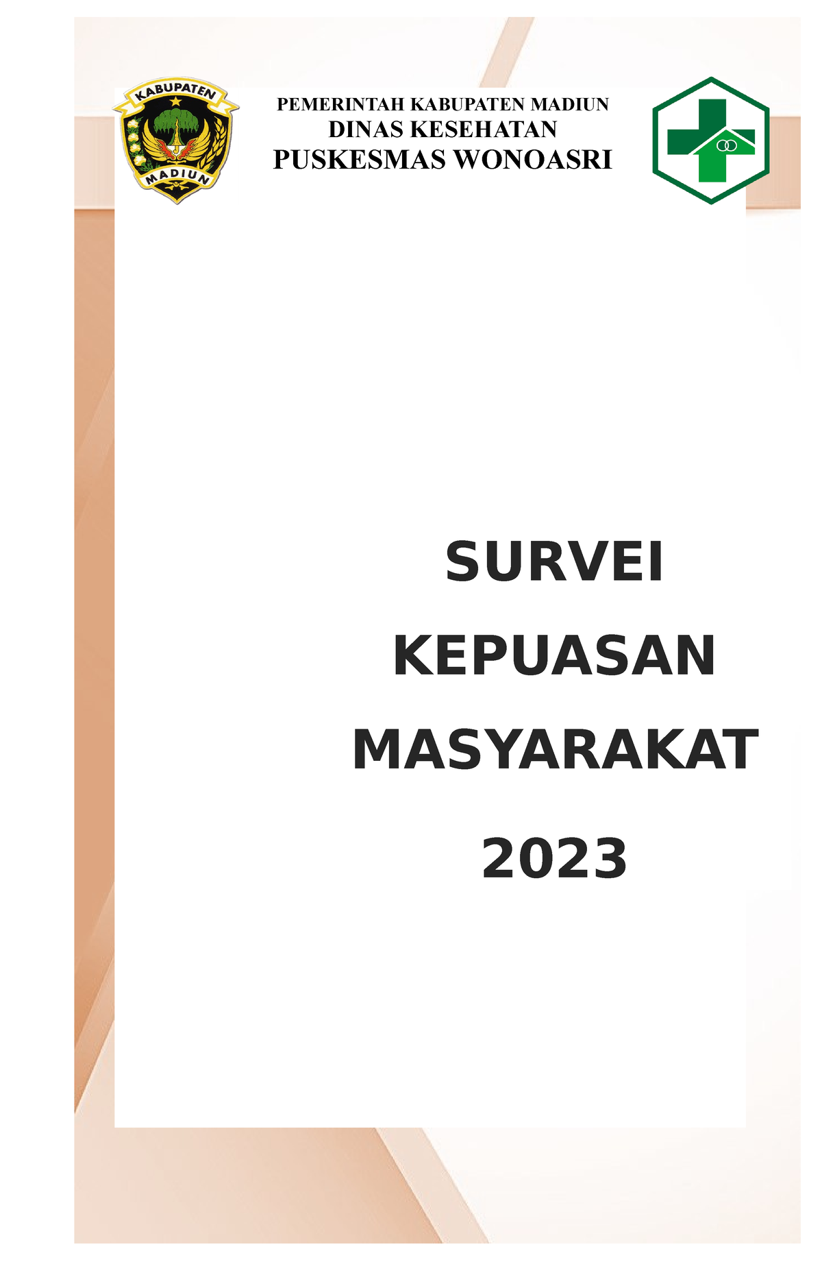 Survei Kepuasan Masyarakat 2023 - PEMERINTAH KABUPATEN MADIUN DINAS ...