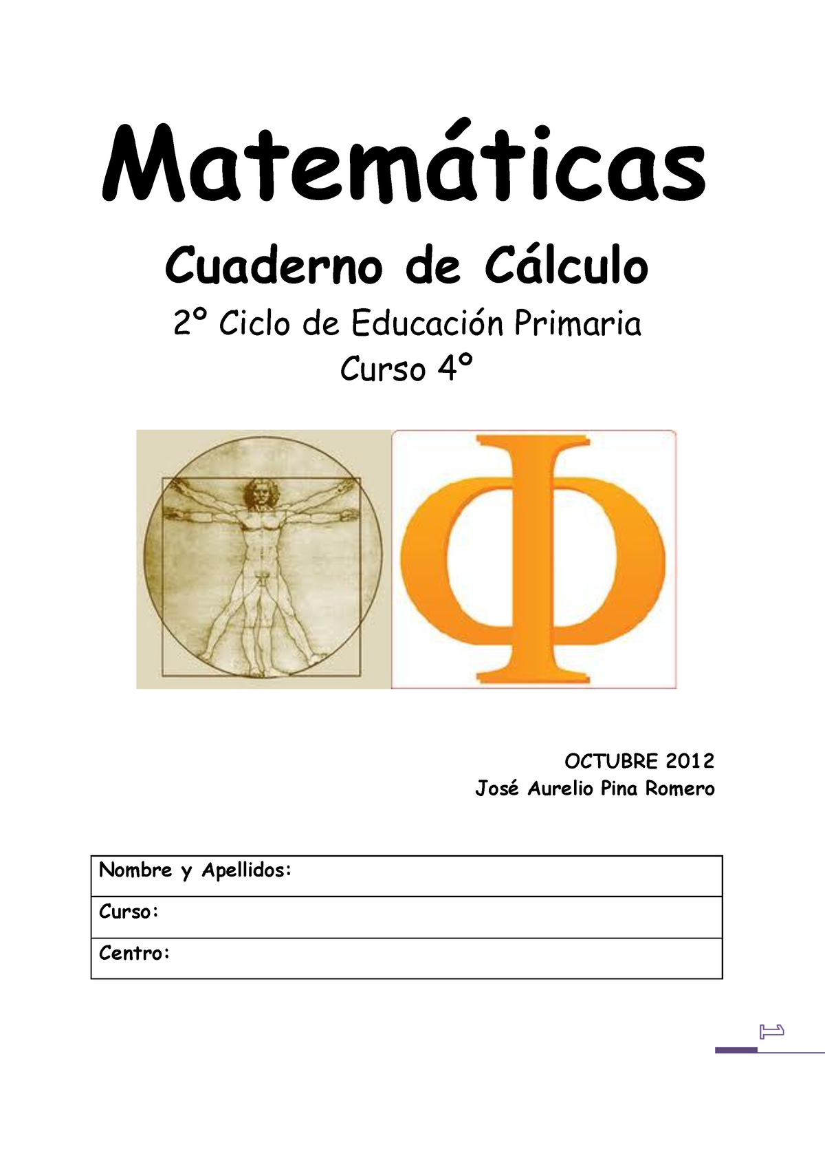 Cuadernillo-calculo-4ep - Matem·ticas Cuaderno De C·lculo 2∫ Ciclo De ...