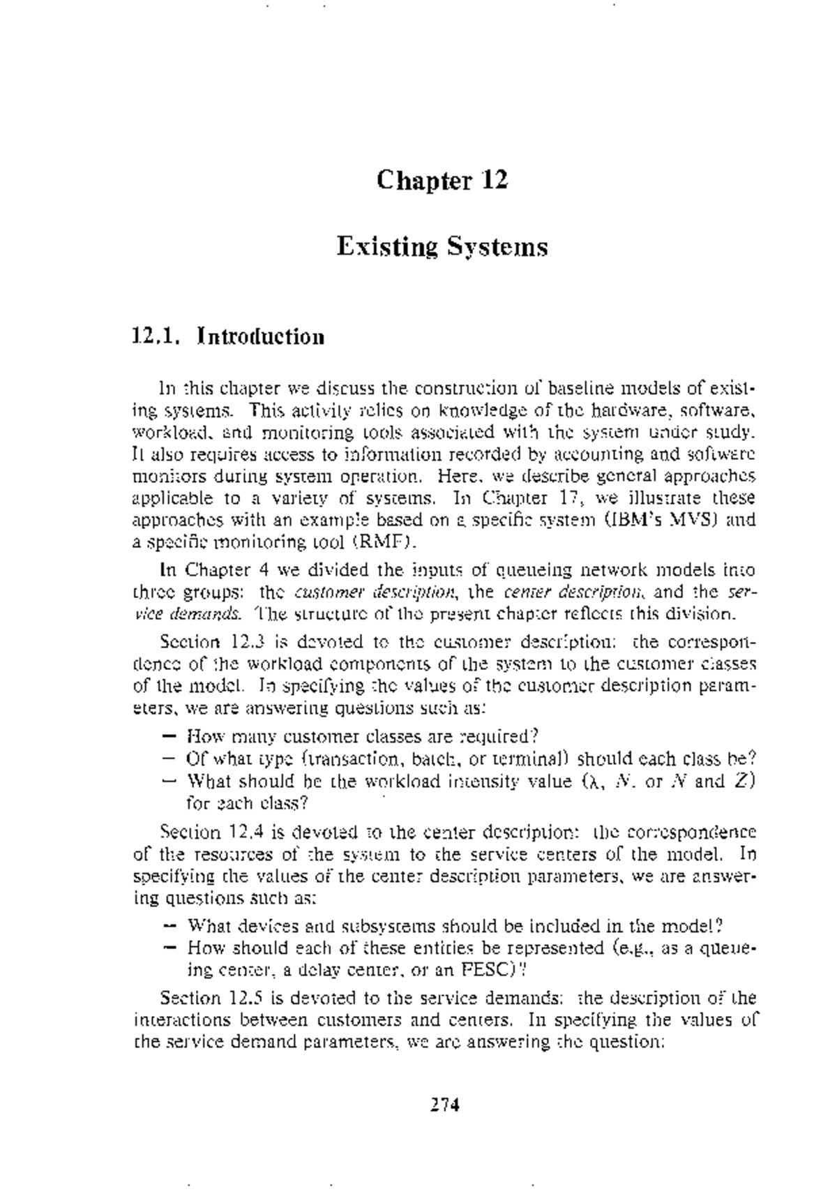 Chap 12 notes on dbms sql chapter 12 existing systems 12