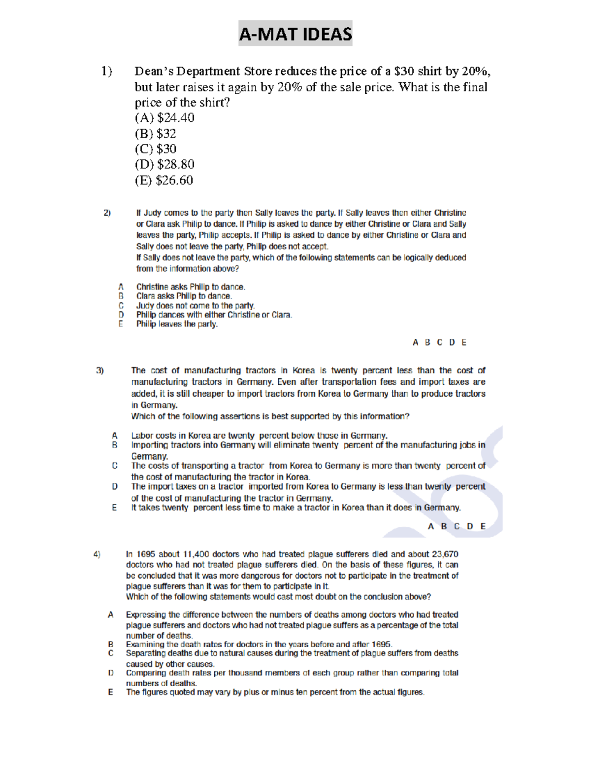 AMAT (Q3) Answer the following questions briefly. Explain the