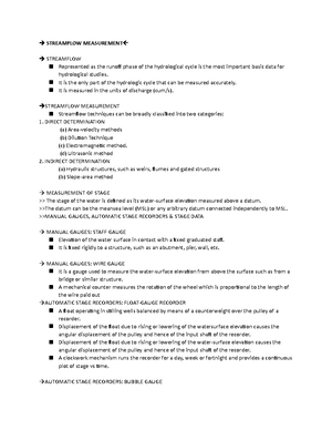 Classification OF Infiltration Capacities - CLASSIFICATION OF ...