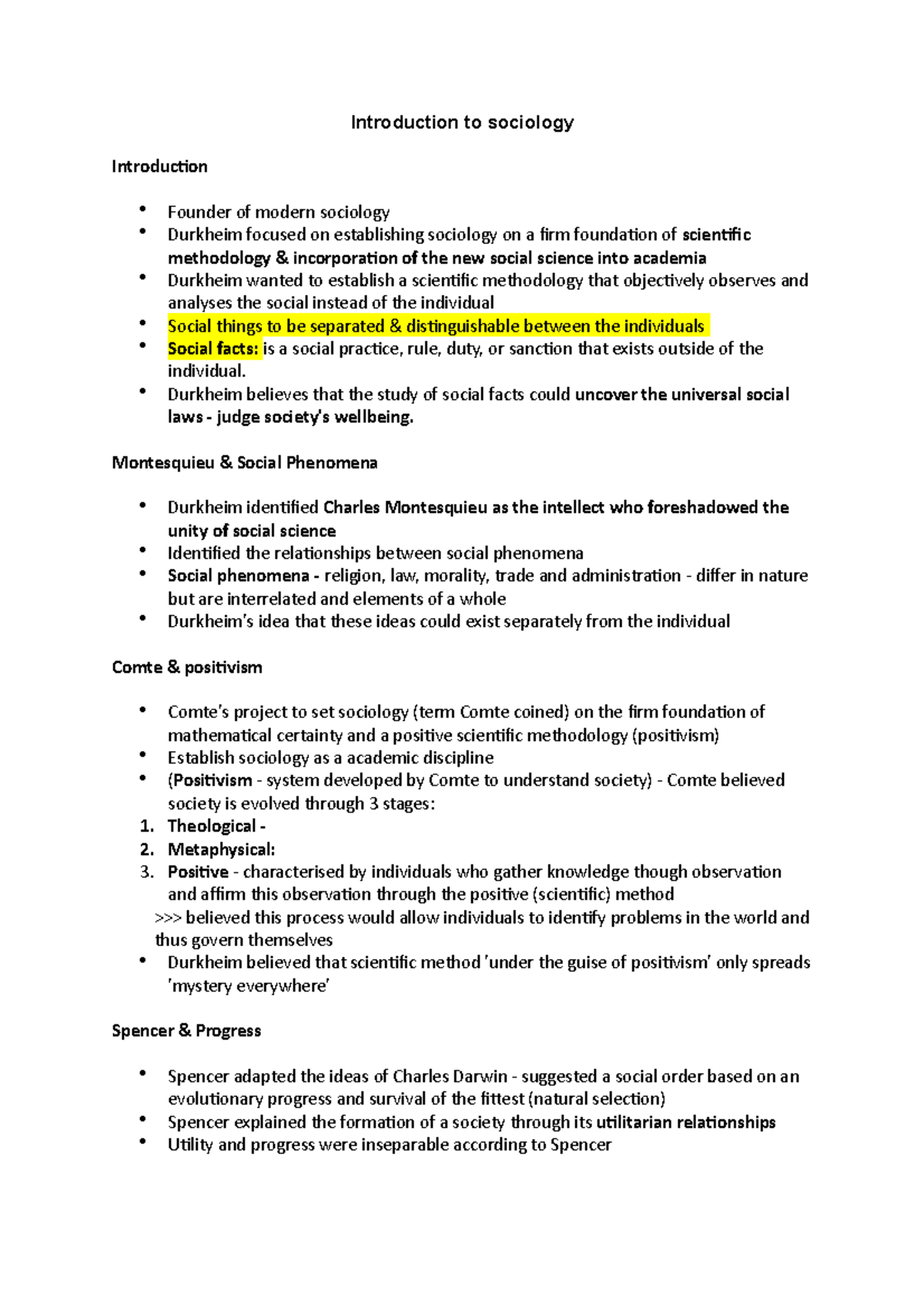 Introduction to sociology - SOCIO 1003 - Adelaide University - Studocu