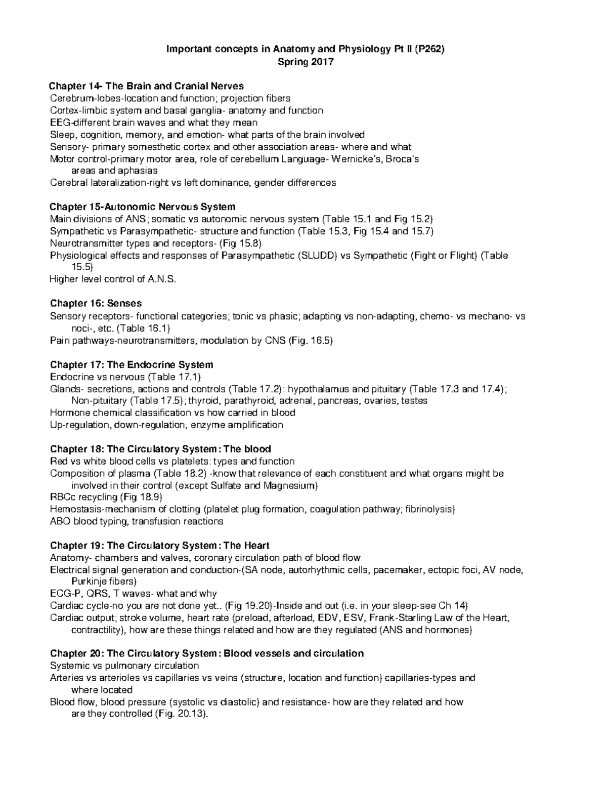 final-exam-review-p262-spring-2017-important-concepts-in-anatomy-and