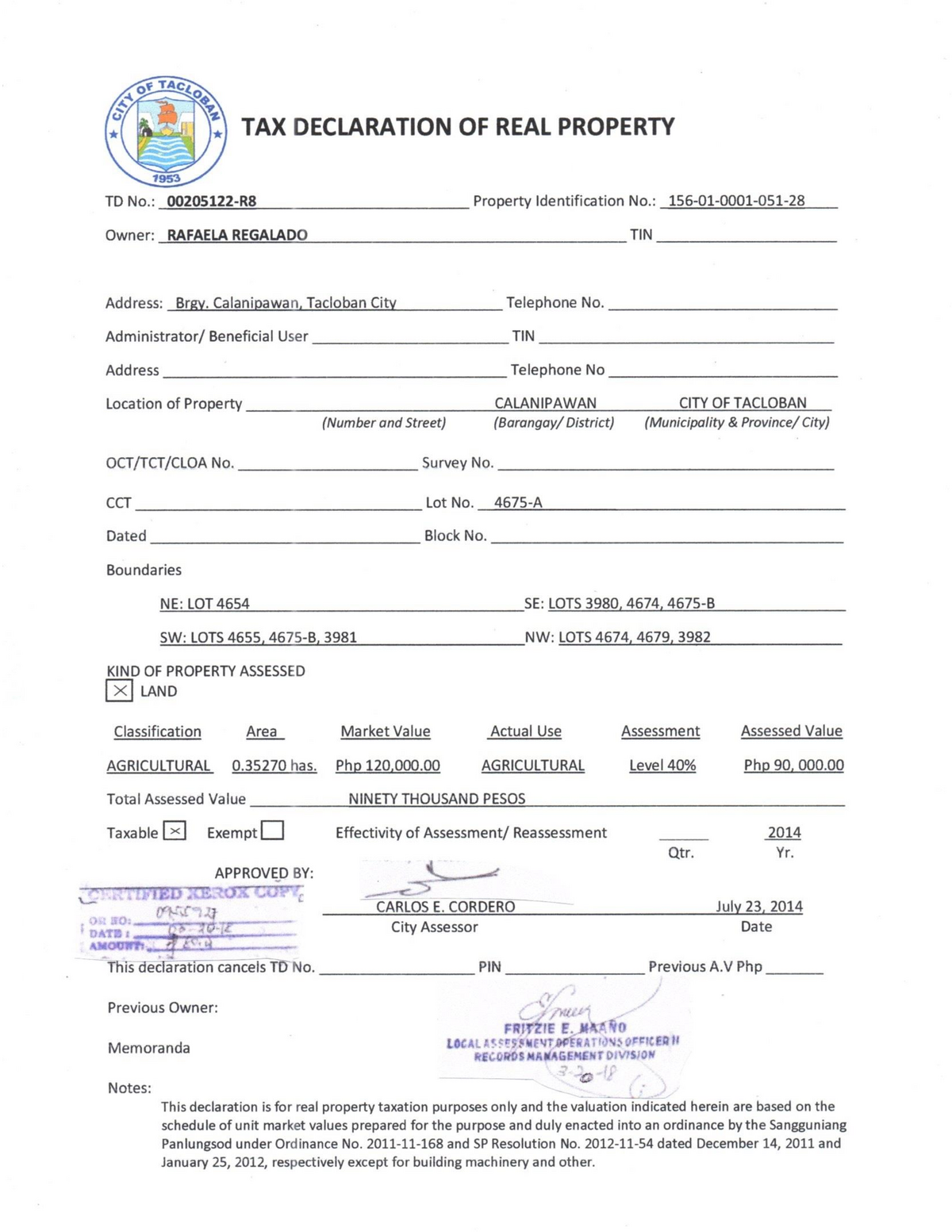 tax-declaration-sample-juris-doctor-studocu