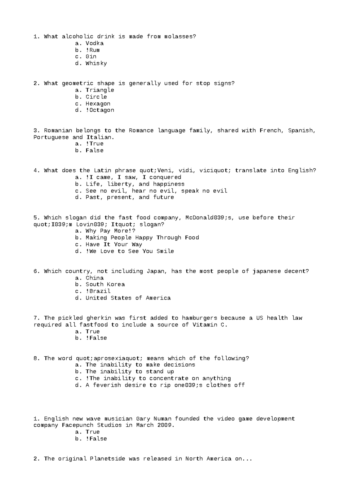 SOC168 Interview Spring 2019 9 What alcoholic drink is made from