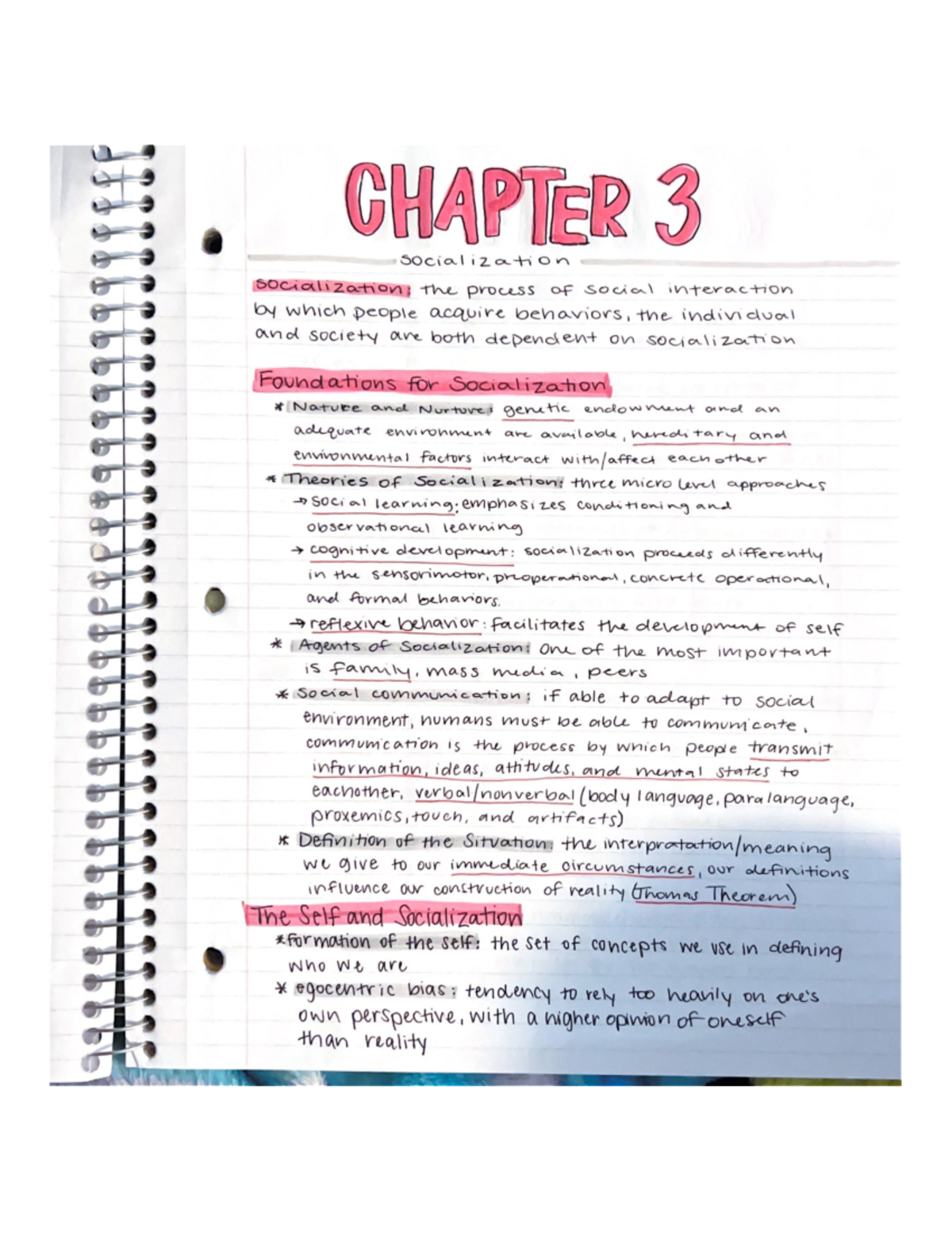 Chapter 3 - SOC WRK-990 - Studocu