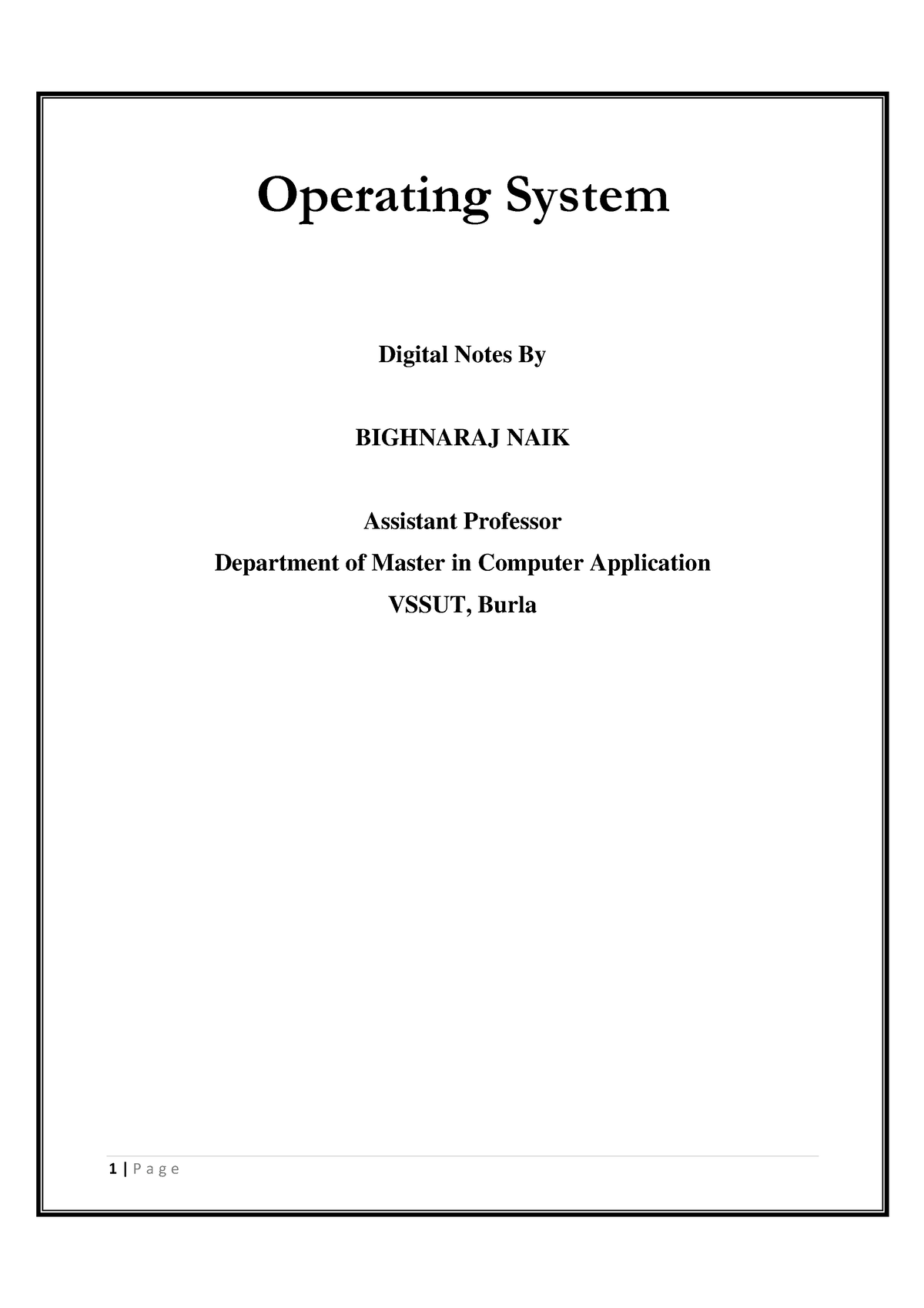 Computer Operating System Concepts Computer Architecuture Studocu