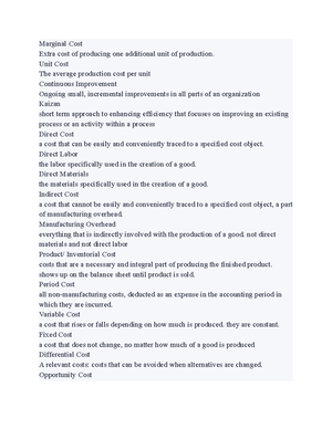 MA 1 - practice materials - Three types of factory allocation methods ...