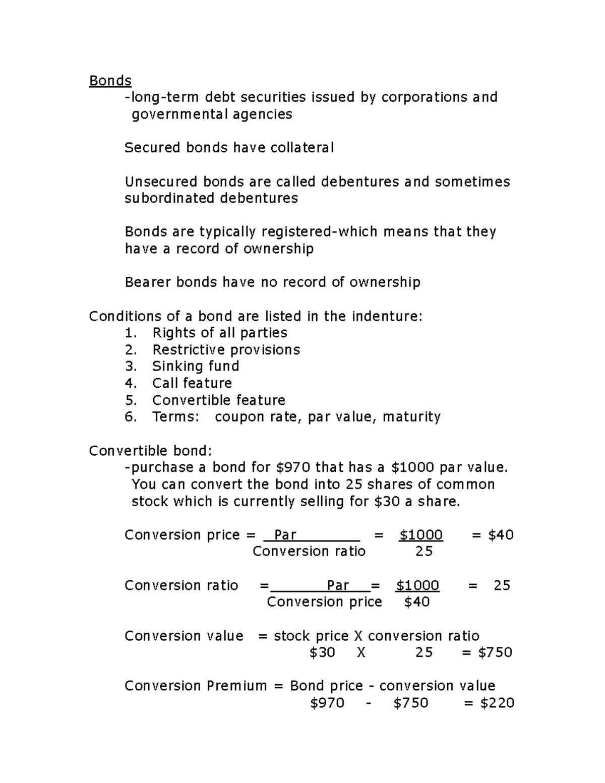 Fin+380+Notes+Lecture+7+ Bonds+online with workable annotations - Bonds ...