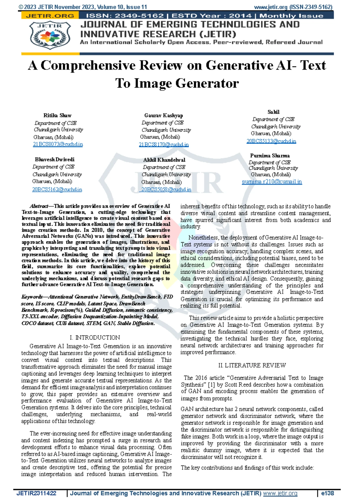 JMCT Synopsis - DEPARTMENT OF COMPUTER ENGINEERING (Academic year 2024 ...