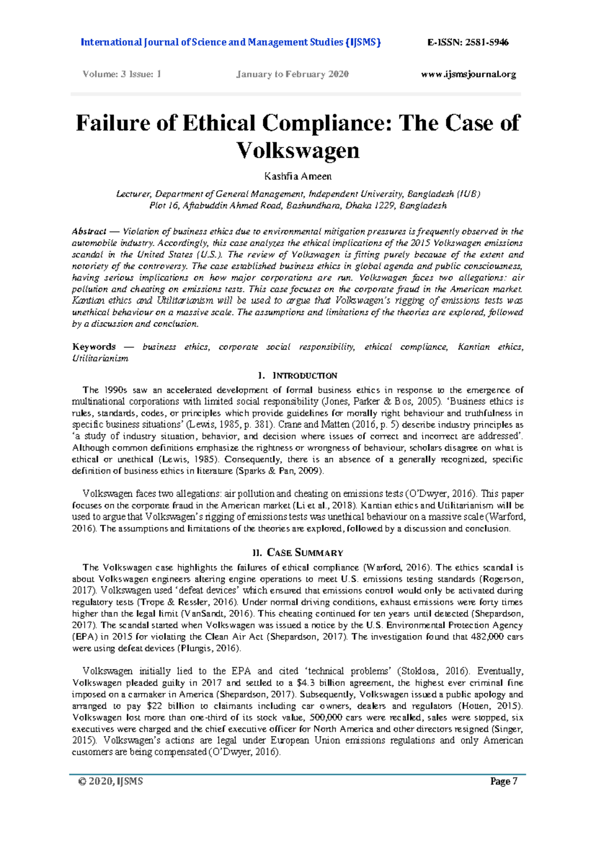 TAKE Ethical Theories - Will help you process the Volkswagen scandal on ...