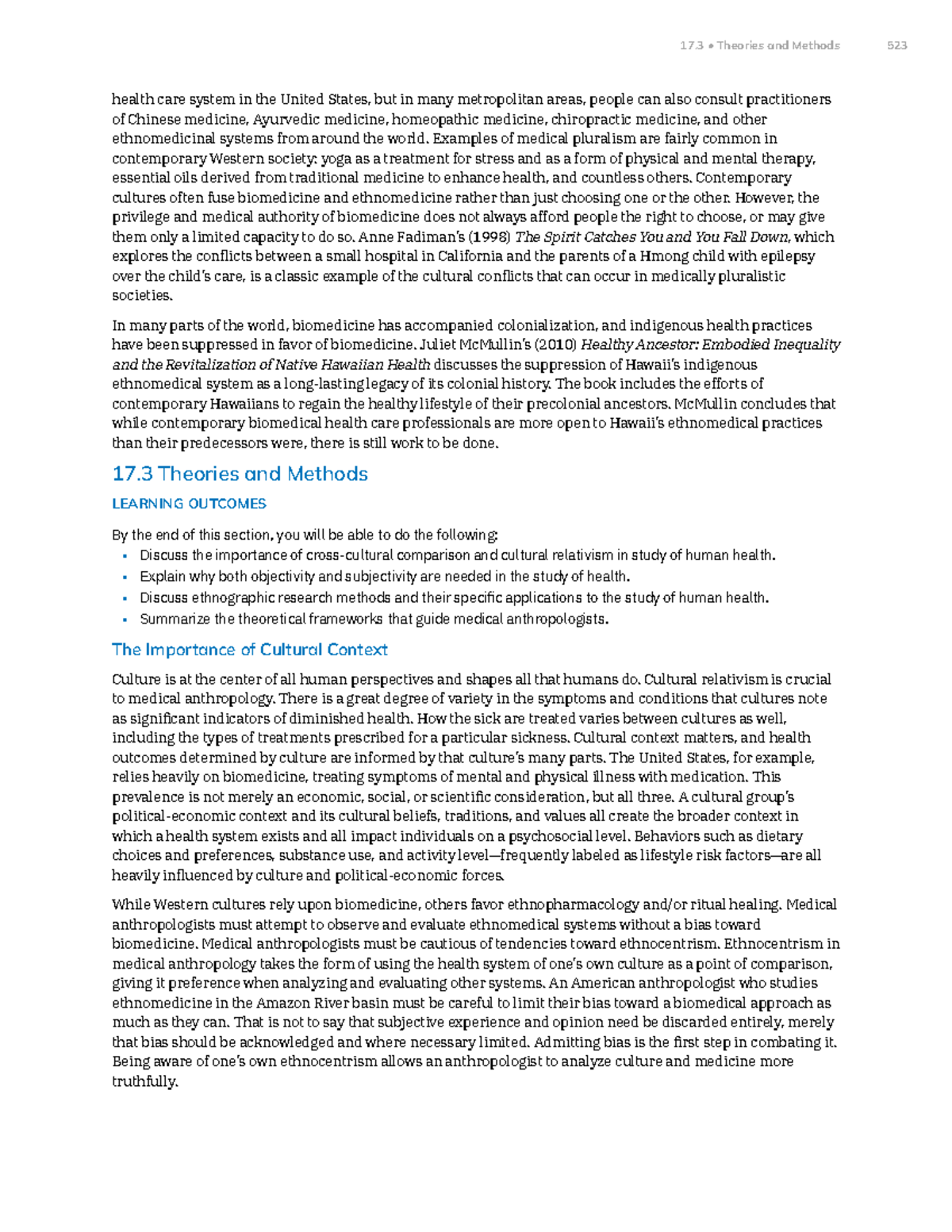 Chapter 17 Medical Anthropology Part 3 - Health Care System In The ...