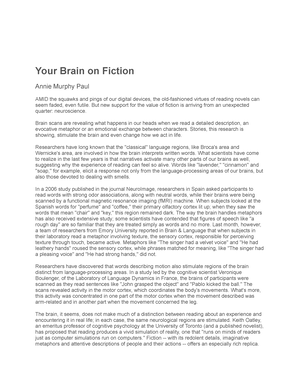 your brain on fiction annie murphy paul